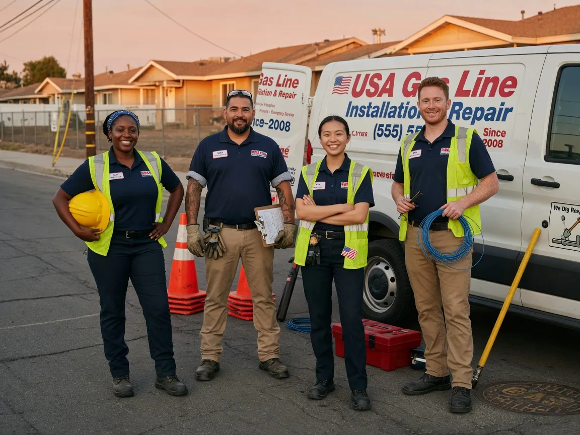 Gas Line Installation company in Broomall, PA